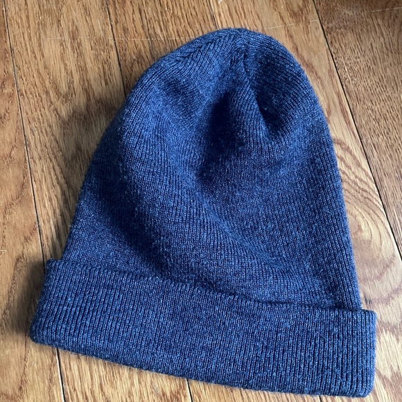 Blue Knit Beanie - Picture 1 of 3